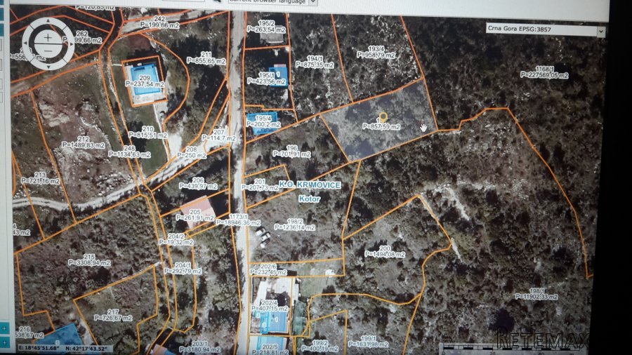 BUDVA-PRODAJEM PLACEVE od 500m2 do 4.730m2 (35e-120e m2) - 6