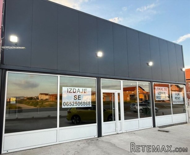 Izdaje se poslovni lokal 160m2-Batajnica