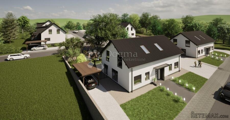 Novoizgrađena lijeva montažna duplex kuća u Selnici - 3