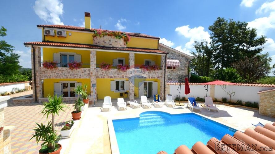 Istra, Višnjan, okolica - Apartmanska kuća s bazenom - 2