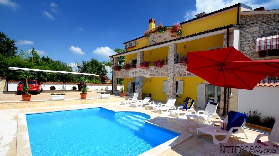 Istra, Višnjan, okolica - Apartmanska kuća s bazenom - 3