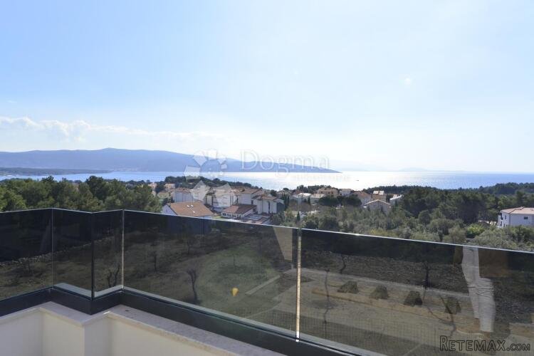 PENTHOUSE S PANORAMSKIM POGLEDOM NA MORE - GRAD KRK