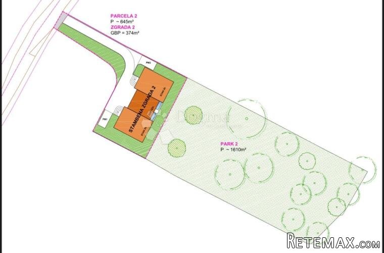 GRAĐEVINSKO ZEMLJIŠTE S GRAĐEVINSKOM DOZVOLOM - 2