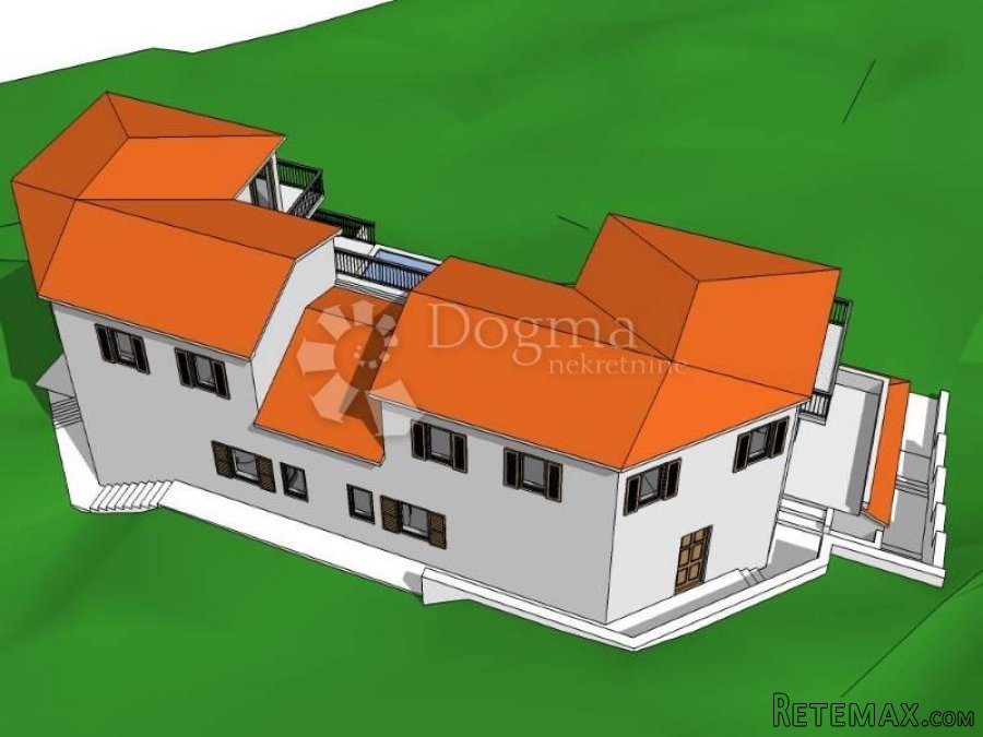 Zemljište sa prekrasnim panoramskim pogledom na more - 7