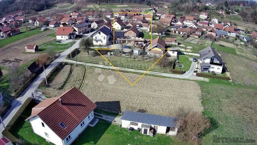 Izvrsno građevinsko zemljište 1.248m² u blizini Zaboka