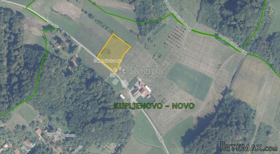 Građevinsko zemljište, 3901 m2, Hruševec Pušćanski, Kupljeno