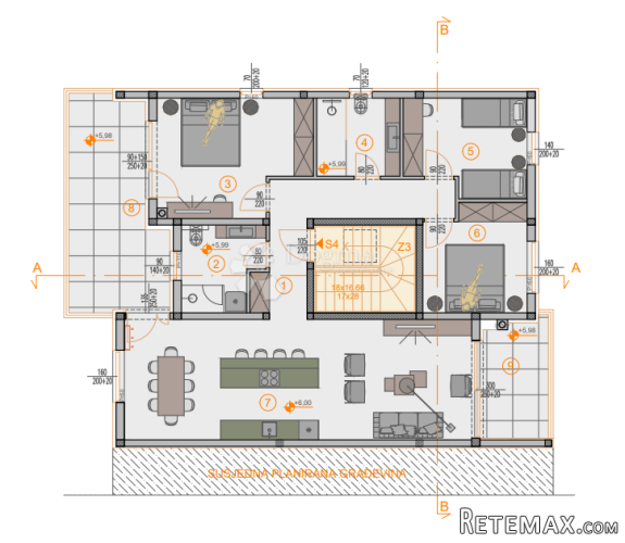EKSKLUZIVNO! Novogradnja Štinjan penthouse - 131 m2, 2. kat