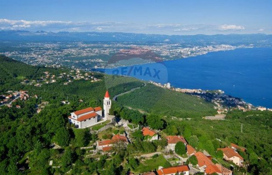 OPATIJA, VEPRINAC - zemljište sa započetom gradnjom, 2878m2