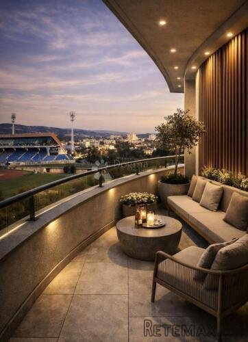 PRESTIŽ SAMO ZA ODABRANE-MAKSIMIR-POGLED NA STADION - 2