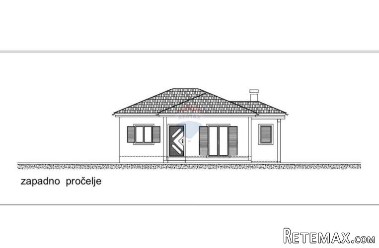 Istra, Svetvinčenat okolica, kuća u roh bau fazi - 2