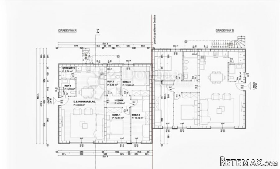 Novogradnja, apartman u prizemlju sa okućnicom, 120 m od mor - 2