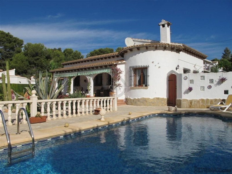 Villa In Moraira For Sale 4 Bedrooms 3..