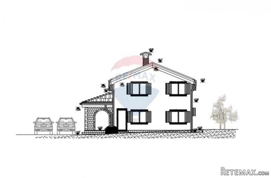 Istra, Duga uvala - građevinsko zemljište, idejni projekt