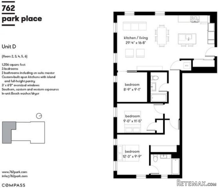 3 Bedrooms - Condo - New York State -..