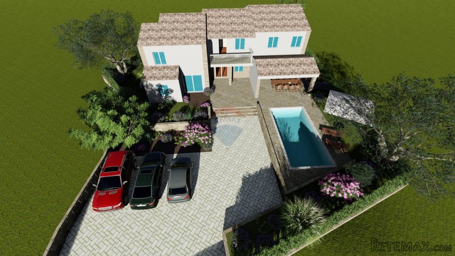 OTOK KRK,DOBRINJ moderna nova villa na prodaju
