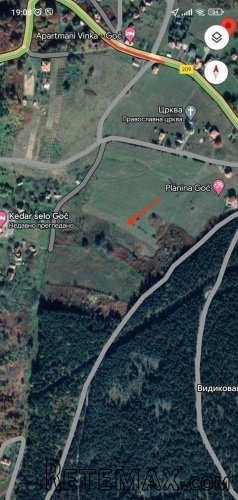 Prodajem plac na planini Goč - 2