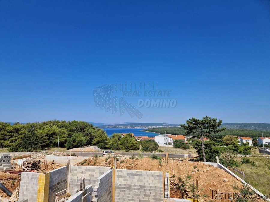 Apartman u novogradnji s pogledom na more! Punat! - 2