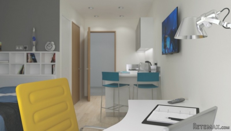 Third Floor Studio Apartment, 321, The.. - 2