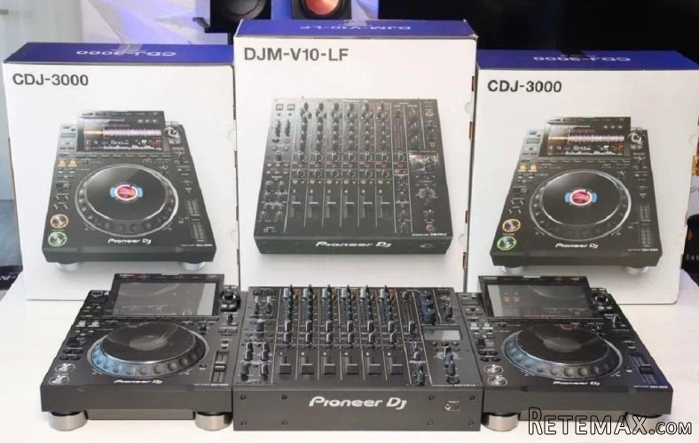 Pioneer CDJ-3000, Pioneer DJ DJM-A9 , Pioneer DJ DJM-V10-LF - 3