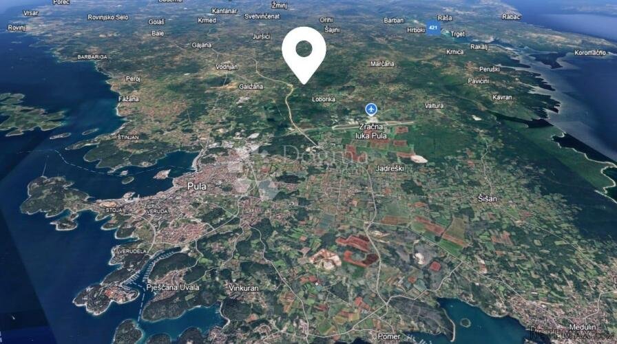 Poljoprivredno zemljište između Galižane i Loborike