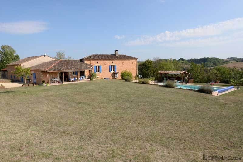 Large Stone House With Gite..