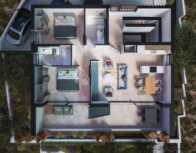 Luksuzan penthouse s privatnom krovnom terasom i pogledom na - 2