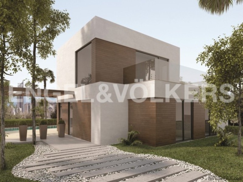 Modern Villas Under Construction With.. - 2