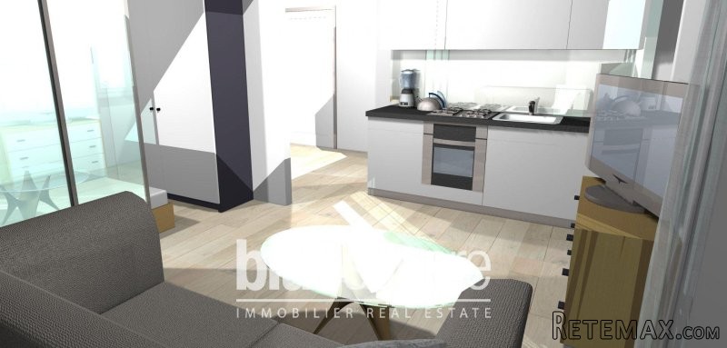 Studio apartment with a balcony two..