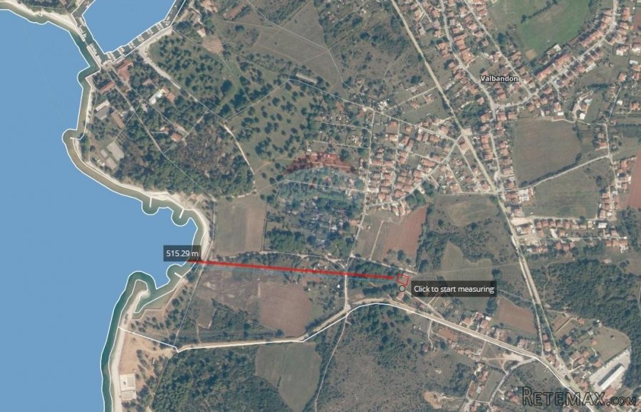 Istra,okolica Fažane,-vikend parcela 600 m od plaže