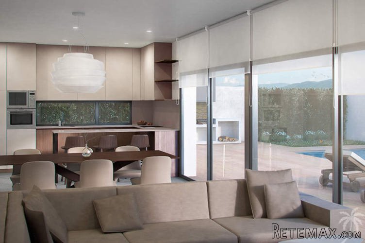 Single storey villas plus 58m2 solarium, with private pool.. - 2