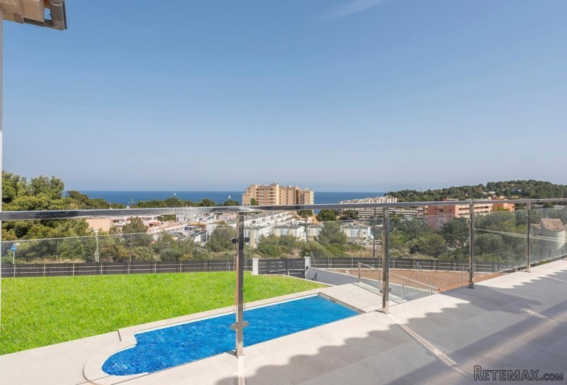 Poolvilla With Sea View In Cala Vinyas
