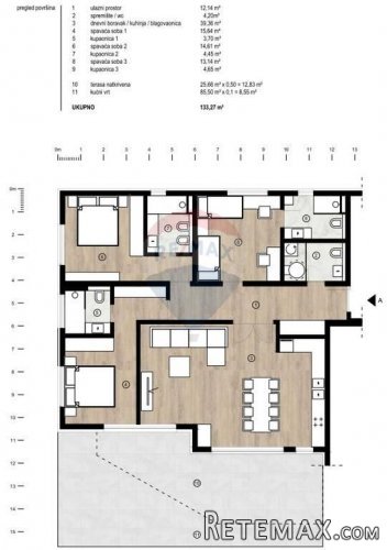 OPATIJA - CENTAR - NOVOGRADNJA - STAN 134 m2 - 8