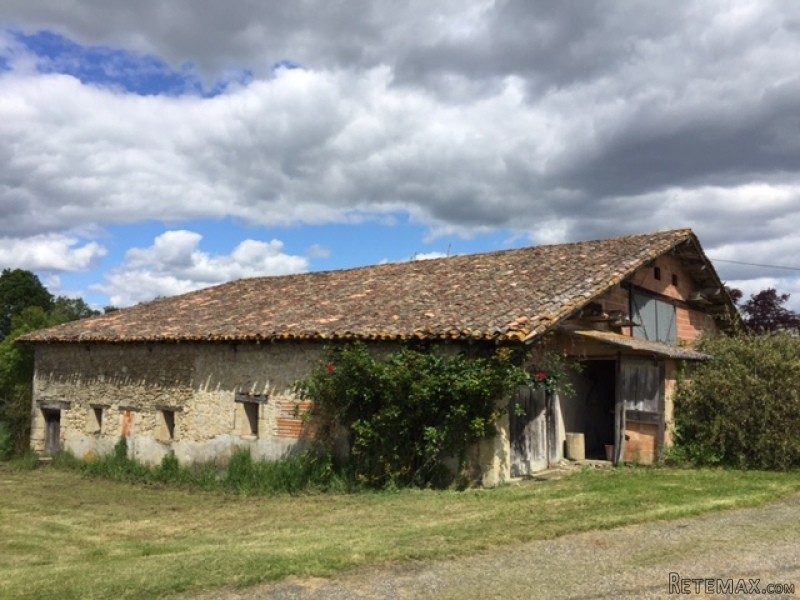 An Old French Farmhouse And..