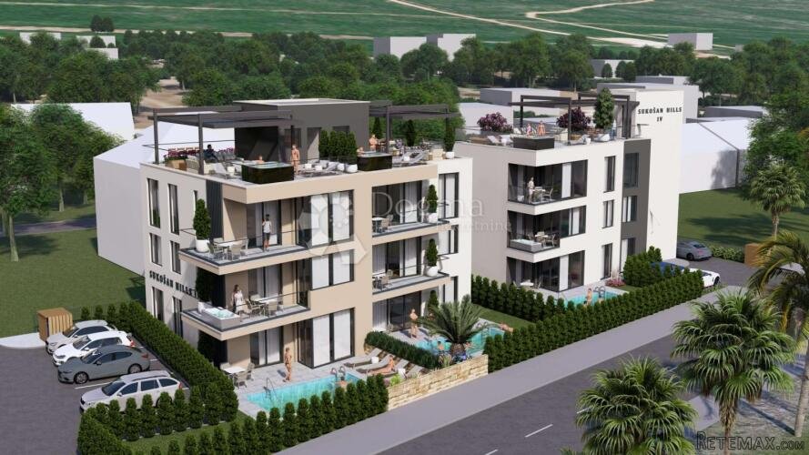 Sukošan - 1. red do mora - Luksuzan penthouse - 2