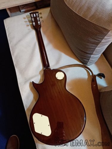 Vintage V100 Gold Top i SQUIER SHOWMASTE - 2