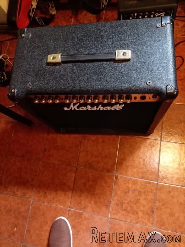 Vintage V100 Gold Top i SQUIER SHOWMASTE - 7