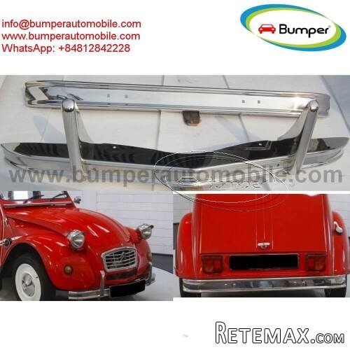 Citroen 2CV year 1948 to 1990 bumpers classic car