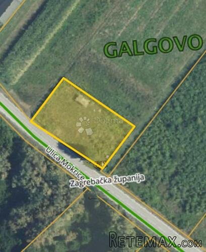 Galgovo građevinsko zemljište 1054m2 - 2