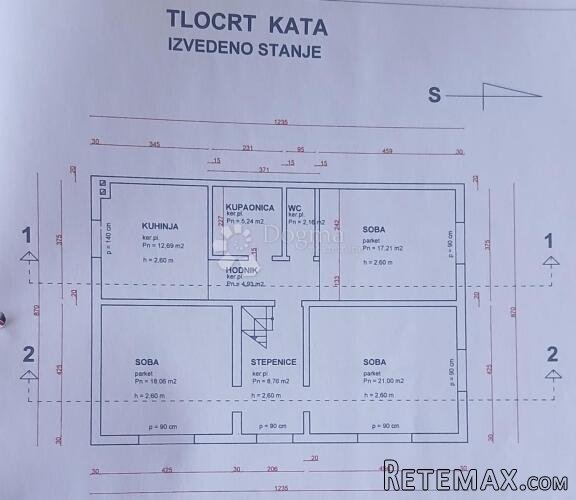 KUĆA S 2 HALE NA KAJZERICI - POTENCIJAL!!!! - 2