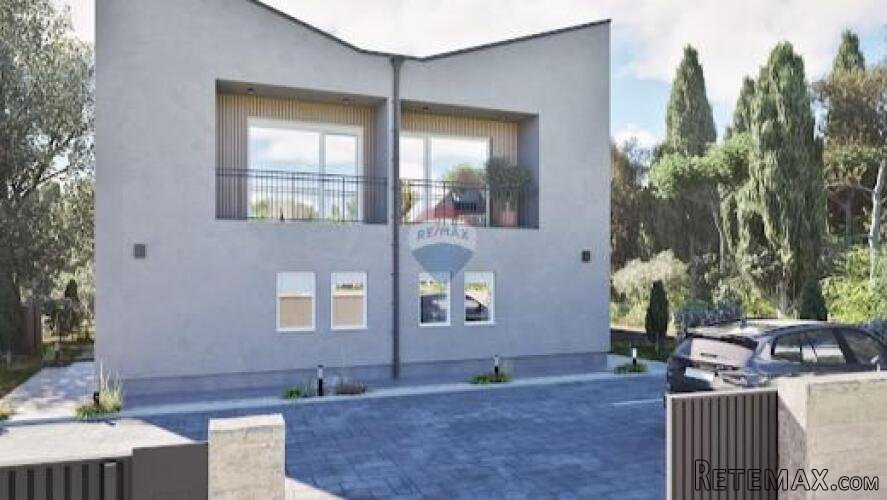 Istra,Lovrečica,okolica-Dvojna kuća u roh bau fazi,blizina m - 3