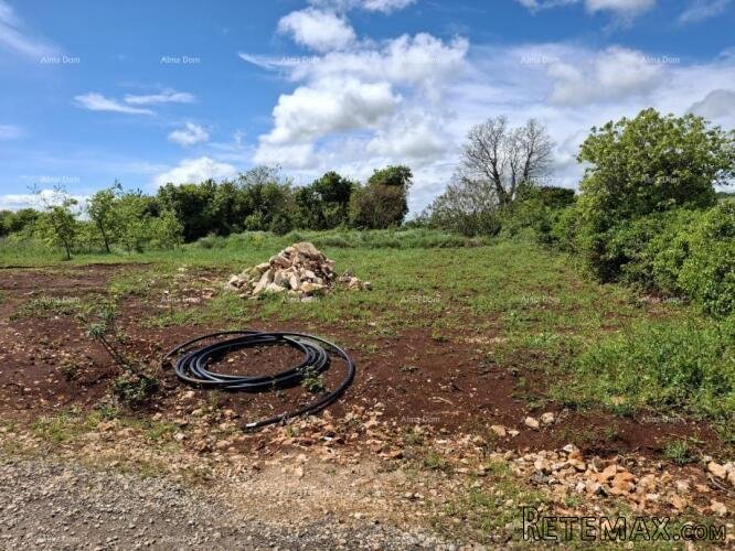 Marčana, Građevinsko zemljište, 845 m2, s projektom i do..