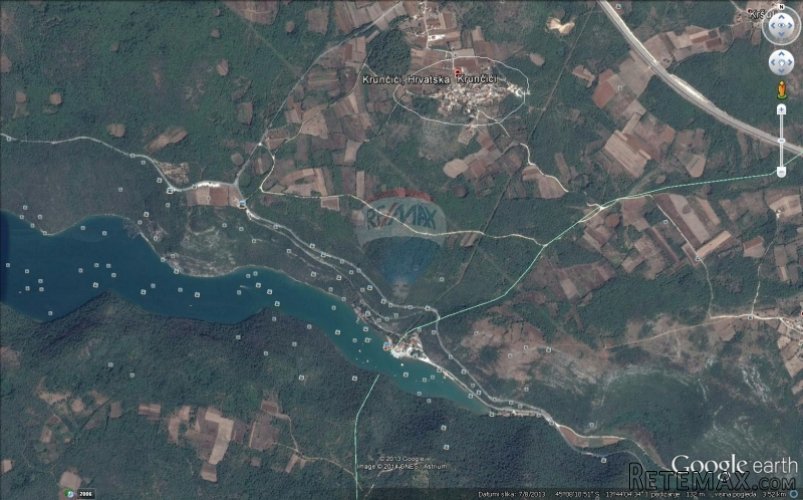 Vrsar.Limski Kanal,građevinsko zemljište 1826