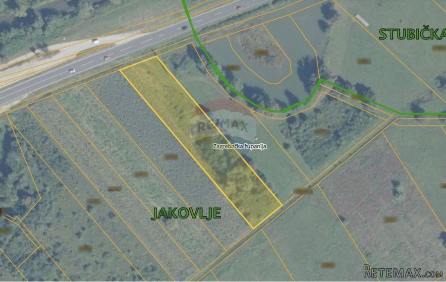 Jakovlje- građevinsko zemljište 4.000 m2 športsko-rekreacijs