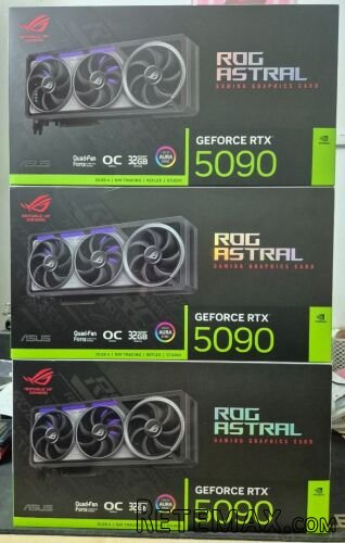 GeForce RTX 5090, RTX 5080, RTX 5070 Ti, RTX 5070, RTX 4090 - 6