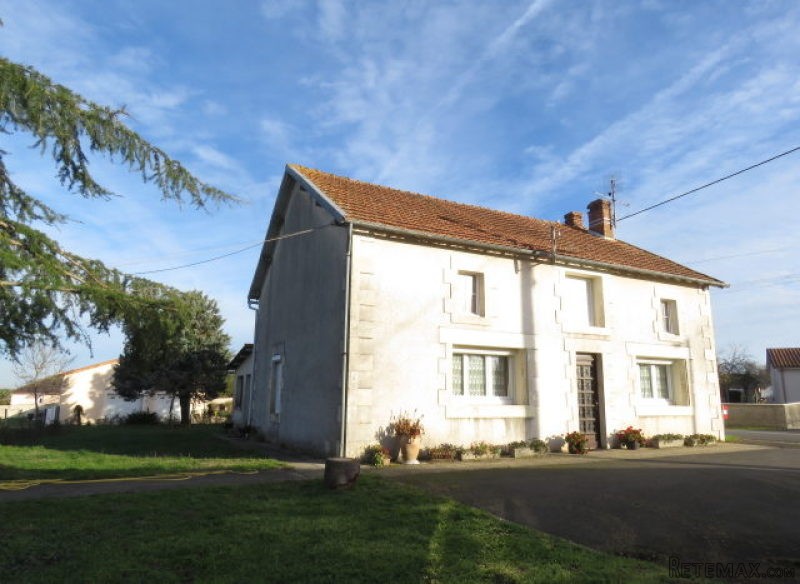 Farmhouse with land and barn on..