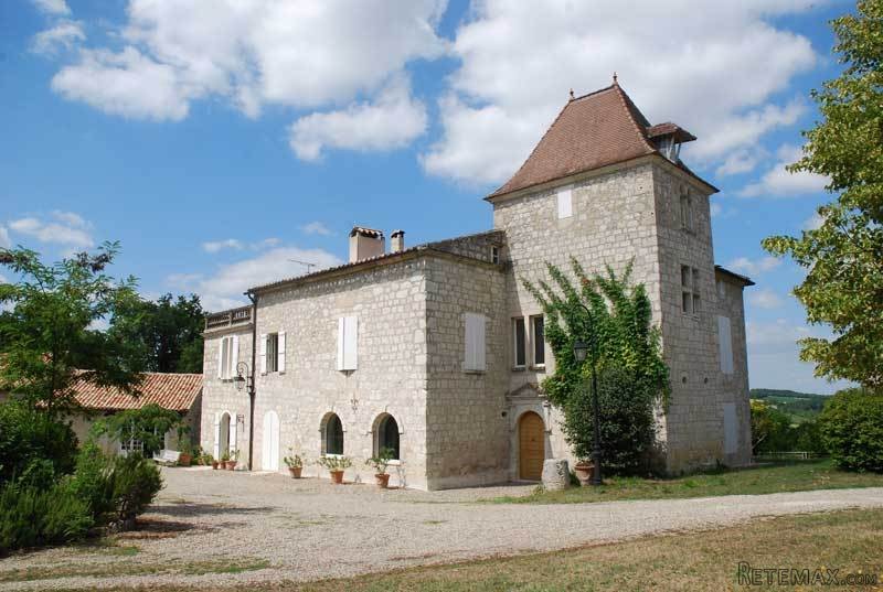 Handsome Country Chateau In 57 Acres..
