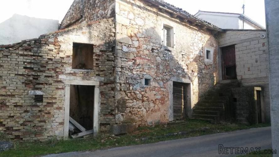 Istra,Orič, kamena kuća za adaptaciju