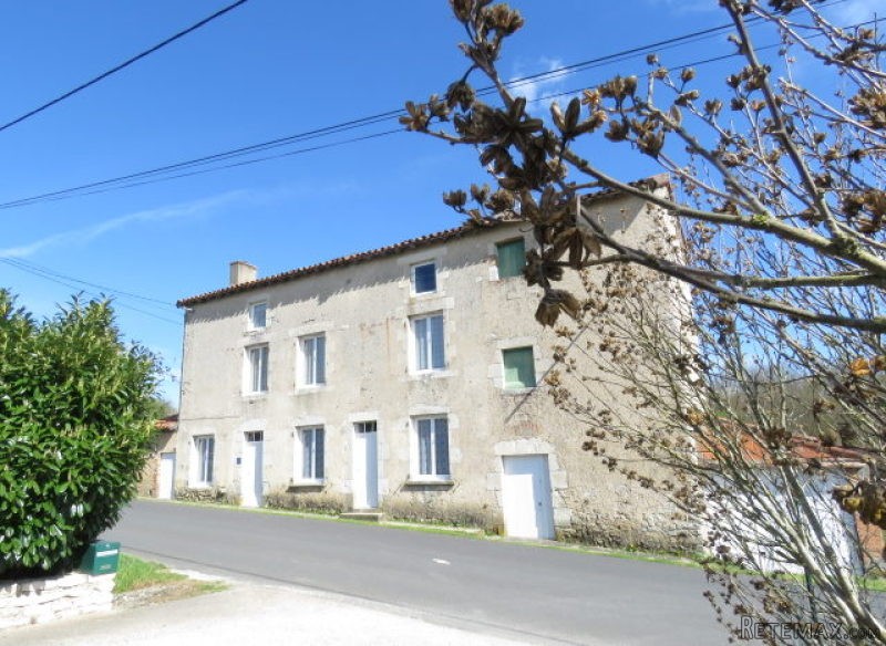 Big house on outskirts of small town -..