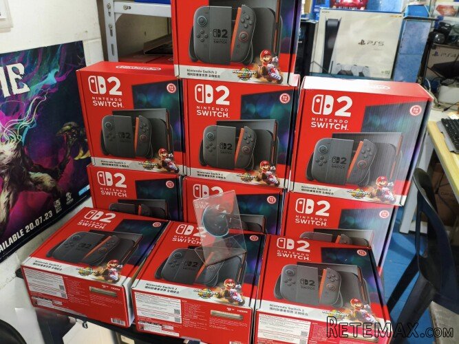 Nintendo Switch 2 console, Sony PlayStation PS5 Pro Console - 6