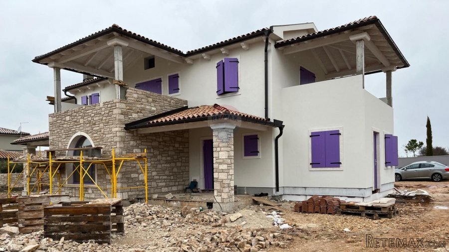 Istra, Kanfanar, novogradnja kamena kuća s bazenom - 3